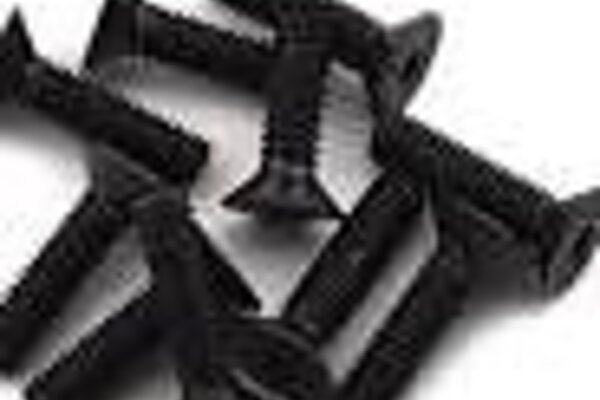Protek RC PTK-H-2305  RC 4x15mm "High Strength" Flat Head Screws (10)