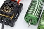 Castle Creations CSE010-0169-03  Mamba Mirco X2, 16.8V, WP Sensored ESC with 0808-8200KV Motor Combo
