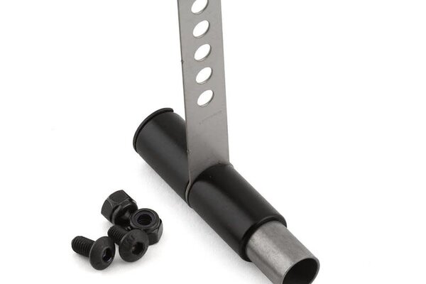 Yeah Racing YEAYA-0466  Yeah Racing 1/10 Stainless Steel Exhaust Pipe