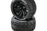 DURATRAX SPEEDTREADS Speedhawk 1/10 ST/MT Tires MNTD (2)