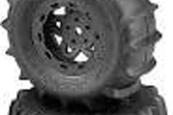 J Concepts JCO31543045  Animal Tires w/ Tremor Wheel Yellow Compound, Pre-Mounted