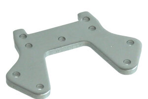 Redcat Racing RER09439   Aluminum Front Shock Tower (1pc)(Silver)(For Newer Big Bore BS214-001 Shocks)