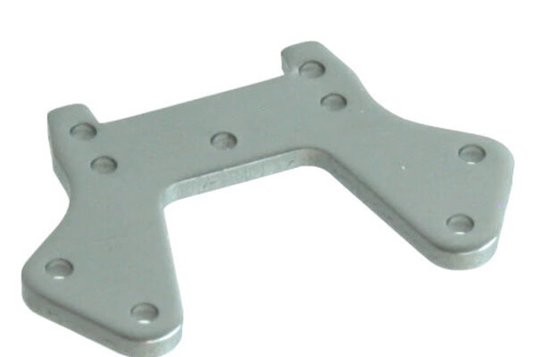 Redcat Racing RER09439   Aluminum Front Shock Tower (1pc)(Silver)(For Newer Big Bore BS214-001 Shocks)