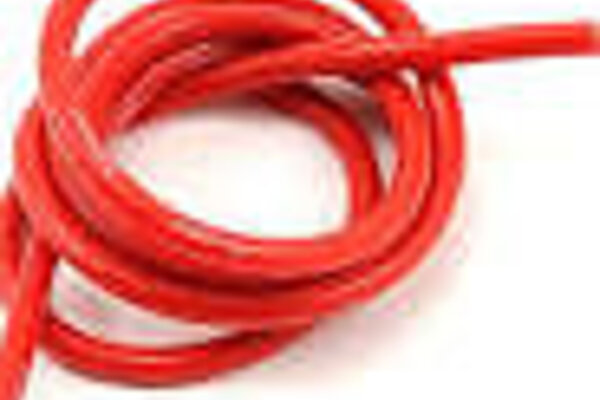 Protek RC PTK-5610 ProTek RC 10awg Red Silicone Hookup Wire (1 Meter)