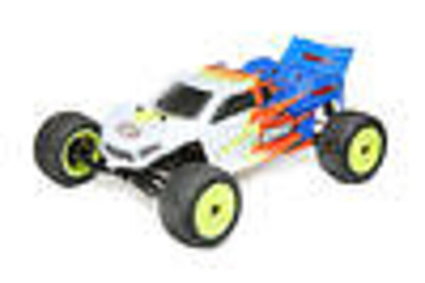 LOSI LOS01015T2   Mini-T 2.0 RTR, Blue/White: 1/18 2wd