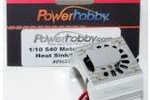 Powerhobby PHBPHF10FANSILVER  Aluminum Motor Heatsink Cooling Fan 1/10 540 / 550
