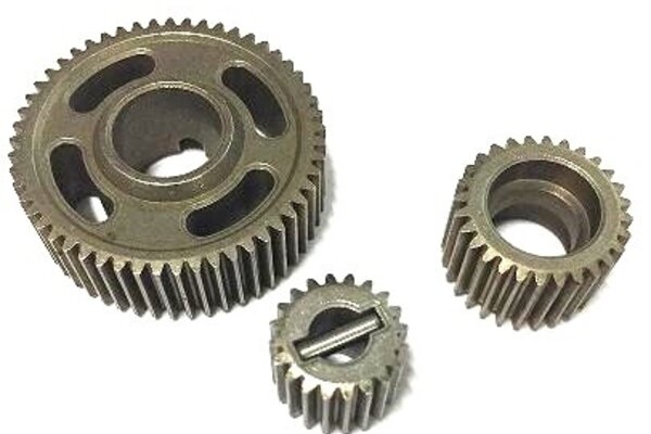 Redcat Racing RER10185  Steel transmission gear set (20T, 28T, 53T) and pin