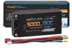 Powerhobby PHBHV2S5000130DEANS  Powerhobby 2S 7.6V 5000mah 130C HV + Graphene Shorty Lipo Battery 5MM