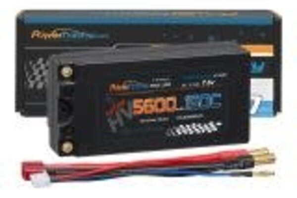 Powerhobby PHBHV2S5600130DEANS  Powerhobby 2S 7.6V 5600mah 150C HV + Graphene Shorty Lipo Battery 5MM