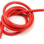 Protek RC PTK-5610  ProTek RC Silicone Hookup Wire (Red) (1 Meter) (10AWG)