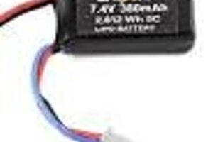 EAZY RC EAZ1014  Eazy RC 2S LiPo Battery (7.4V/380mAh)