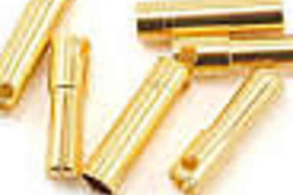 Castle Creations CSE095-0007-00  CSECCBUL43 4mm  High Current CC Bullet Connector Set