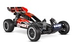 Traxxas 24054-61-RBLK Bandit®: 1/10 Scale Off-Road Buggy with TQ™ 2.4GHz radio system and LED lights