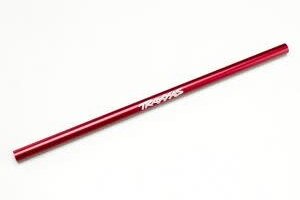 Traxxas 6855R Driveshaft, center, 6061-T6 aluminum (red-anodized)
