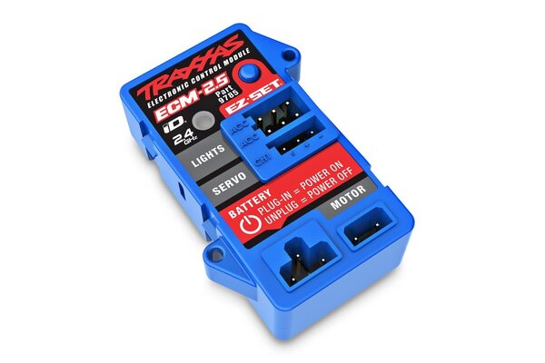 Traxxas 9785  ECM-2.5 Electronic Control Module, waterproof (low voltage detection, fwd/rev/brake)