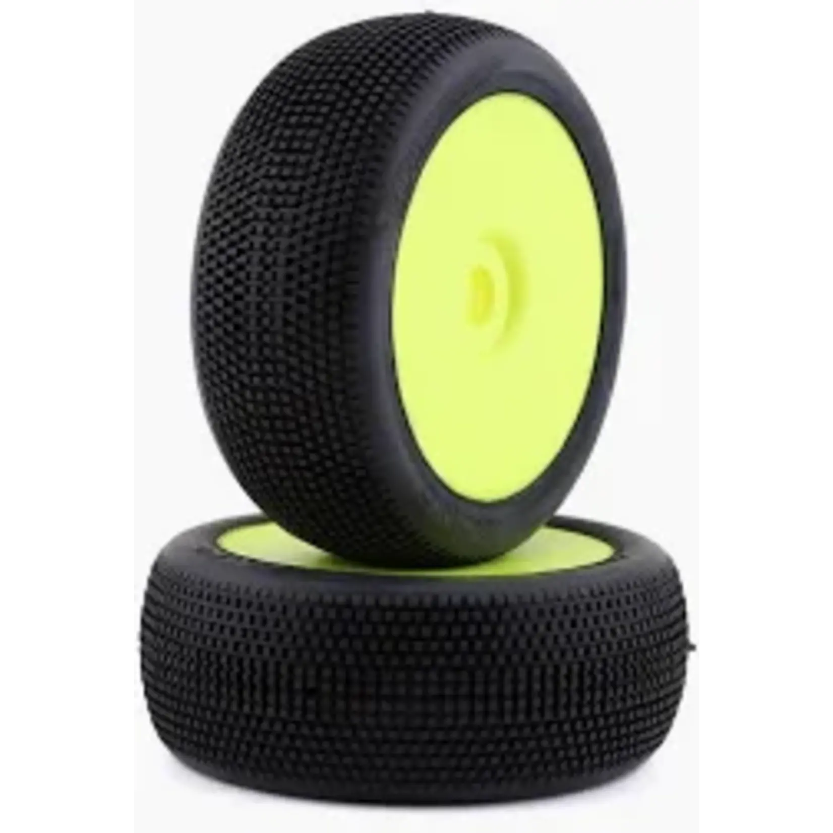GRP TYRES GRPGBY09X  GRP Tires Sonic Pre-Mounted 1/8 Buggy Tires (2) (Yellow) (Extra Soft)