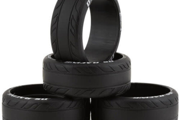 DS RACING DSC-HF-5SE  DS Racing Finix Friction HF Treaded Drift Tires (4) (HF-5)