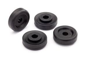 Traxxas 8957 Wheel washers, black (4)