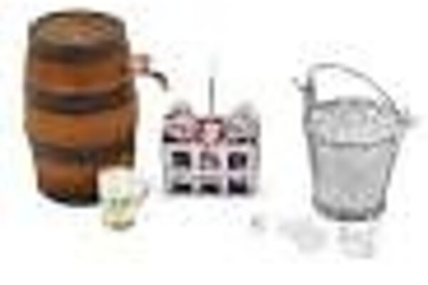 Yeah Racing YEA-YA-0368 Yeah Racing Scale Crawler Camping Set w/Ice, Bucket, Coke, Crate, Barrel
