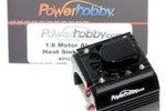 Powerhobby PHB18FSBLACK    Powerhobby Aluminum Motor Heatsink + Cooling Fan For 1/8 Size Motors Black