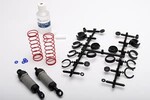 Traxxas 3760A Ultra Shocks (gray) (long) (complete w/ spring pre-load spacers & springs) (2)