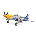 E-FLITE EFL01250  P-51D Mustang 1.5m Smart BNF Basic with AS3X and SAFE Select