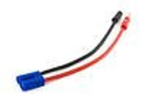 Eflite EFLAEC512   EC5 Device Charge Lead with 6" Wire & Jacks, 12Awg
