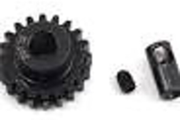 Protek RC PTK-8063 ProTek  RC Steel 32P Pinion Gear w/3.17mm Reducer Sleeve (Mod .8) (5mm Bore) (20T)