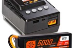 SPEKTRUM SPMXPSS200  Smart Powerstage Surface Bundle: 5000mAh 2S LiPo Battery / S155 Charger