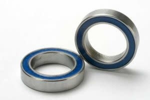 Traxxas 5120 Ball bearings, blue rubber sealed (12x18x4mm) (2)