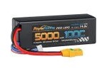 Powerhobby PHB4S5000100LCGXT90  Powerhobby 4S 14.8V 5000mah 100C Lipo Battery w XT90 Plug Hard Case LCG