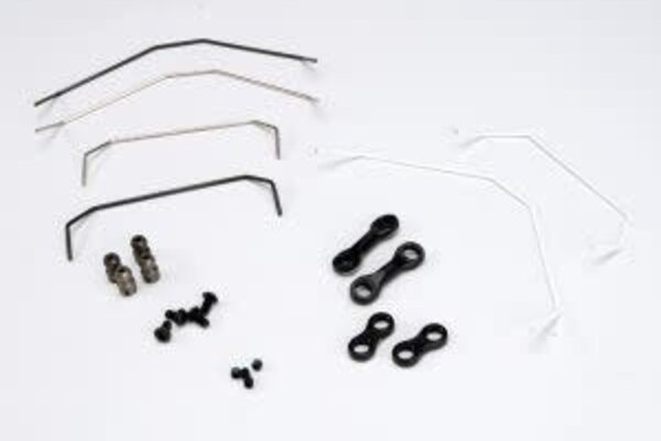 Traxxas 5589X Sway bar kit (front and rear) (includes sway bars and linkage)