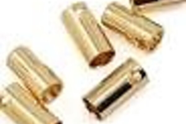 Protek RC PTK-5067   RC 6.5mm Bullet Connector (3 Male/3 Female)