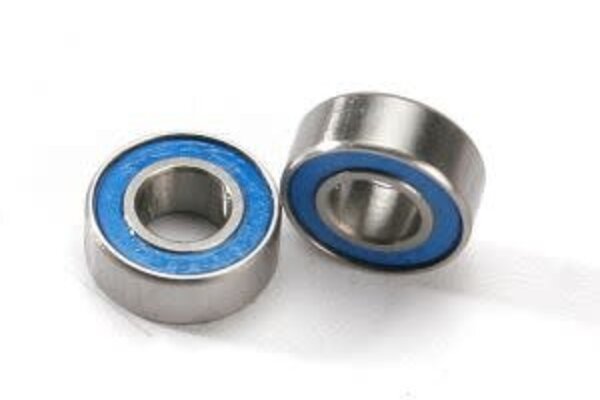 Traxxas 5180 Ball bearings, blue rubber sealed (6x13x5mm) (2)