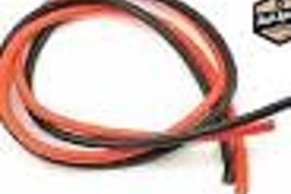 Protek RC PTK-5614  ProTek RC 12AWG Red & Black Silicone Wire (2ft/610mm)
