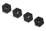 Traxxas 7669 Wheel hubs, hex (4)