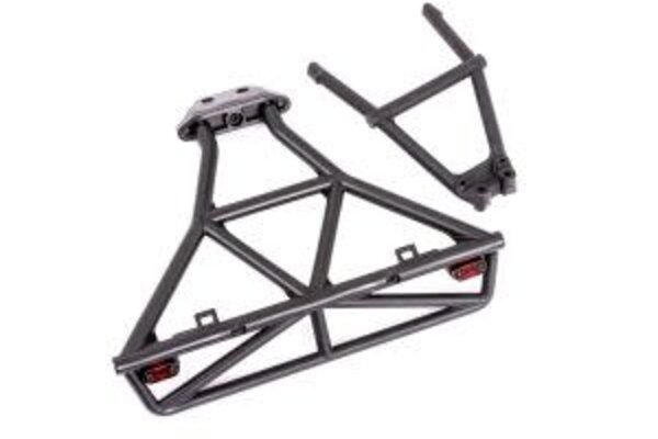 Traxxas 6836X Bumper, rear/ bumper mount (fits 4WD Slash) (for LED light kit installation)