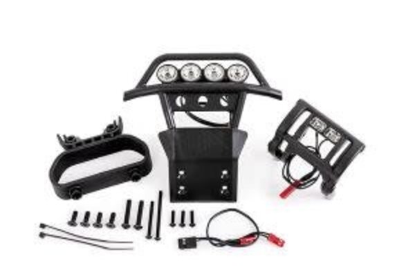 Traxxas 3694 LED light set, complete (includes front and rear bumpers with LED lights & BEC Y-harness) (fits 2WD Stampede®)