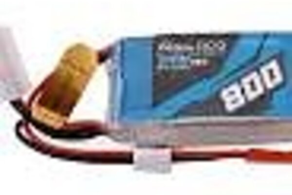 Gens ACE GEA8002S45JS   Gens Ace 2s LiPo Battery 45C (7.4V/800mAh) w/JST Connector