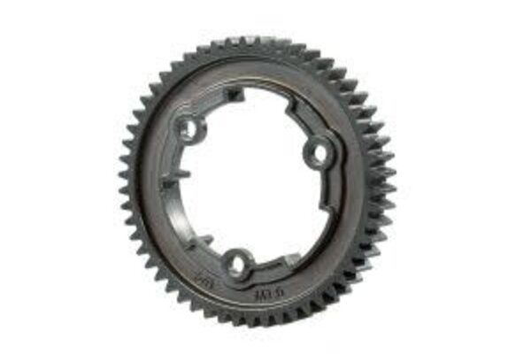 Traxxas 6449R Spur gear, 54-tooth, steel (wide-face, 1.0 metric pitch)