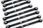 Powerhobby PHBTRX589Black  Powerhobby Aluminum Suspension link Set Traxxas TRX-4M Black TRX4m