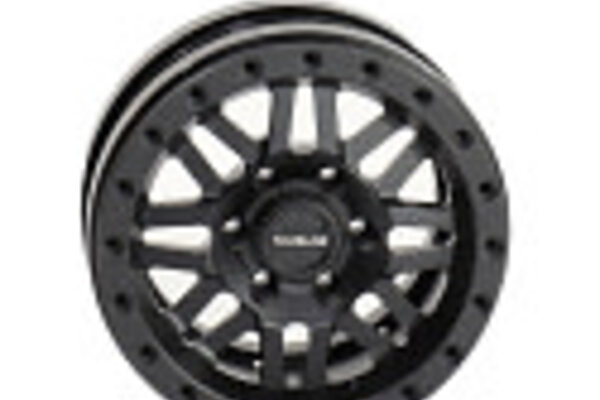 Pit Bull Tires PBTPBW15RYBB  Pit Bull Tires Raceline Ryno 1.55 Aluminum Beadlock Crawler Wheels (Black) (4)