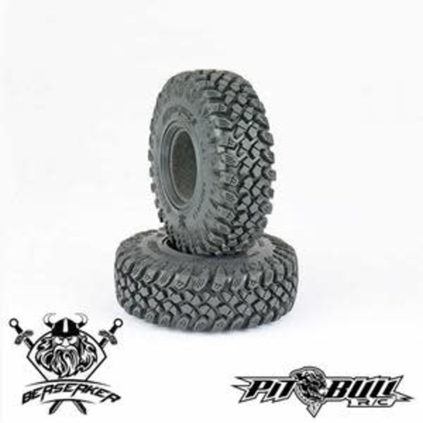 Pit Bull Tires PBTPB9016AK  Braven Berserker 1.55 Scale Tires, Alien Kompound, w/ Foam