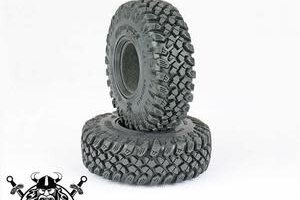 Pit Bull Tires PBTPB9016AK  Braven Berserker 1.55 Scale Tires, Alien Kompound, w/ Foam