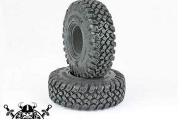 Pit Bull Tires PBTPB9016AK  Braven Berserker 1.55 Scale Tires, Alien Kompound, w/ Foam