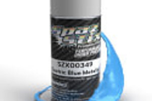 Spaz Stix SZX00349  Electric Blue Metallic Aerosol Paint, 3.5oz Can