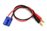 Racers Edge RCE1617  Charge Adapter: EC5 Device to Male 4mm Bullets- 300mm Wire