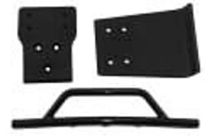 RPM R/C Products RPM80022  SLASH 4X4 FRT BUMPER/SKID BLACK