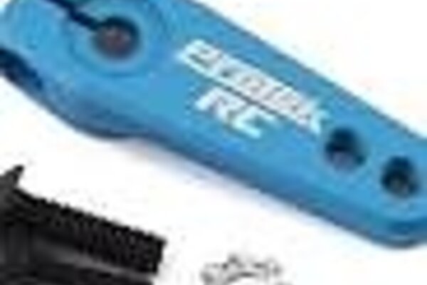 Protek RC PTK-7823  RC Aluminum Flat Clamping Servo Horn (Blue) (25T-ProTek)