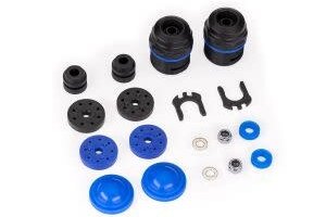 Traxxas 7762 Rebuild kit, GTX shocks (lower cartridge, assembled, pistons, piston nuts, bladders) (renews 2 shocks)